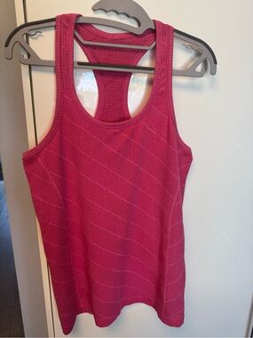 Lululemon Swiftly Women’s Pink Racerback Tank Top size 8